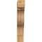 Ekena Millwork Funston Block Rough Sawn Bracket, Western Red Cedar, 4"W x 16"D x 24"H BKT04X16X24FST05RWR - alternate 2